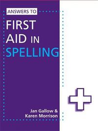 Cover image for Answers to First Aid in Spelling