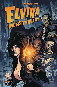 Cover image for Elvira in Monsterland