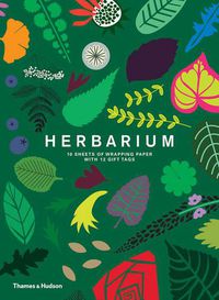 Cover image for Herbarium: Gift Wrapping Paper Book: 10 Sheets of Wrapping Paper with 12 Gift Tags