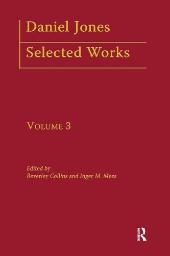 Daniel Jones, Selected Works: Volume III