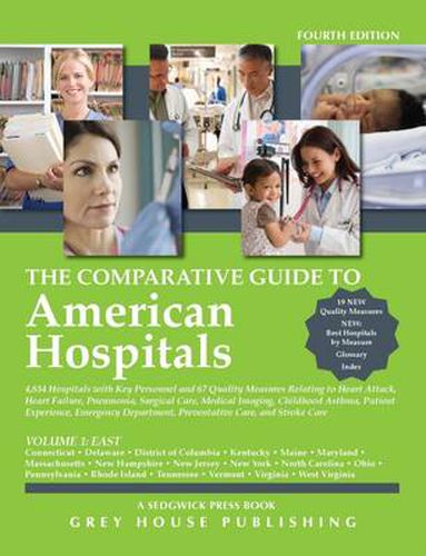 Cover image for Comparative Guide to American Hospitals - Eastern Region, 2015