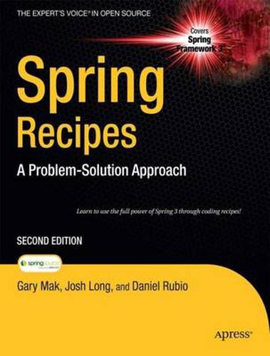 Cover image for Spring Recipes: A Problem-Solution Approach