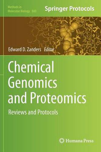 Cover image for Chemical Genomics and Proteomics: Reviews and Protocols
