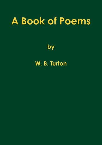 Cover image for A Book of Poems
