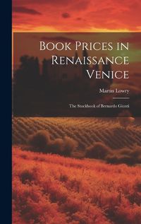 Cover image for Book Prices in Renaissance Venice