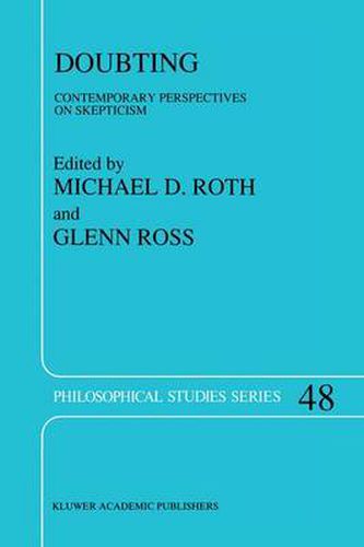 Cover image for Doubting: Contemporary Perspectives on Skepticism