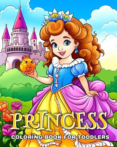 Cover image for Princess Coloring Book for Toddlers