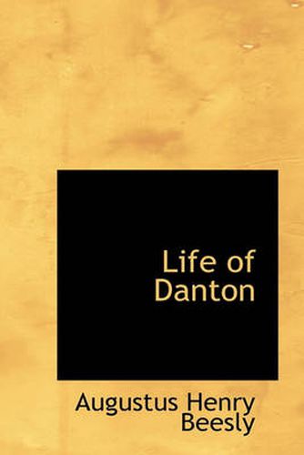 Cover image for Life of Danton