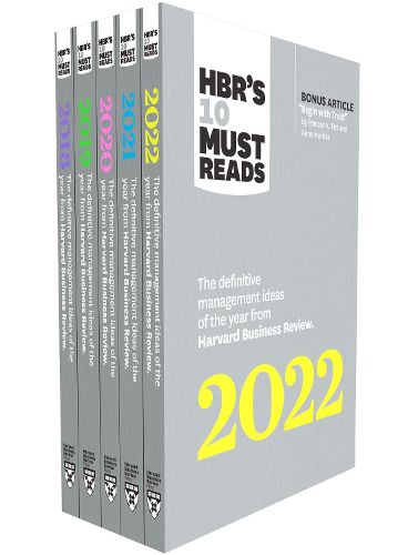 5 Years of Must Reads from HBR: (5 Books)