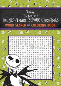 Cover image for Disney Tim Burton's the Nightmare Before Christmas Word Search and Coloring Book
