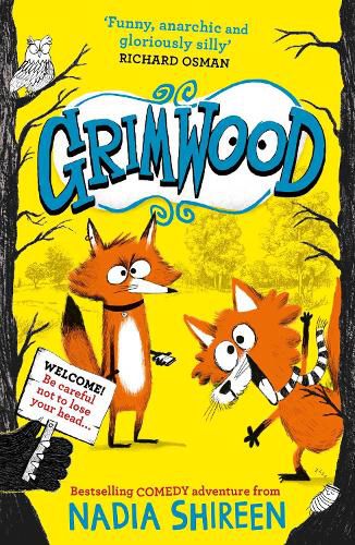 Cover image for Grimwood: Laugh your head off with the funniest new series of the year