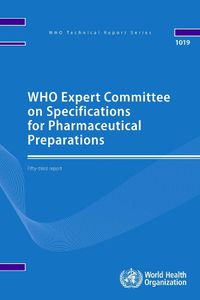 Cover image for WHO Expert Committee on Specifications for Pharmaceutical Preparations: fifty-third report: Fifty-third report