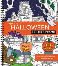 Cover image for Color & Frame - Halloween (Coloring Book)