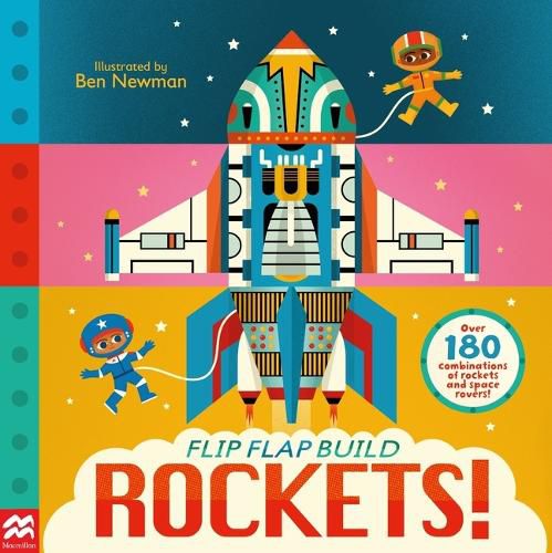 Cover image for Flip, Flap, Build: Rockets