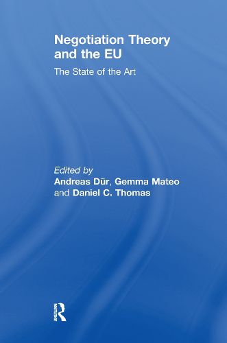 Cover image for Negotiation Theory and the EU: The State of the Art