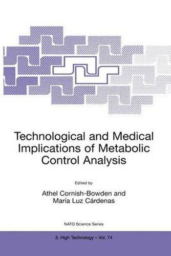 Cover image for Technological and Medical Implications of Metabolic Control Analysis