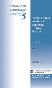 Cover image for Verbal Protocol Analysis in Language Testing Research: A Handbook