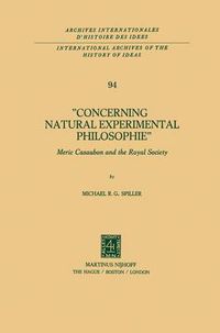 Cover image for Concerning Natural Experimental Philosophie: Meric Casaubon and the Royal Society