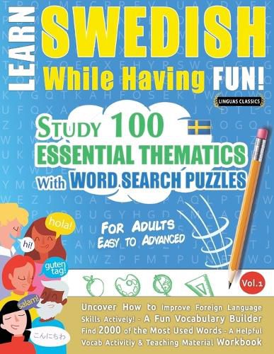 Cover image for Learn Swedish While Having Fun! - For Adults