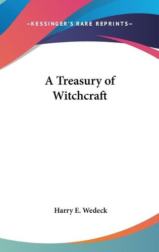 Cover image for A Treasury of Witchcraft
