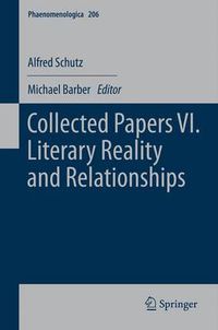 Cover image for Collected Papers VI. Literary Reality and Relationships