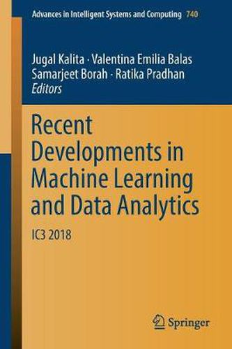 Cover image for Recent Developments in Machine Learning and Data Analytics: IC3 2018