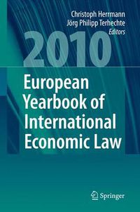 Cover image for European Yearbook of International Economic Law 2010