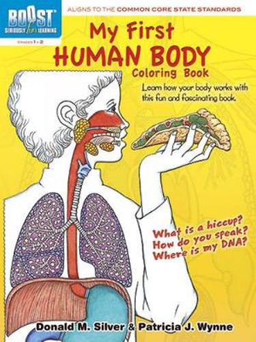 Cover image for BOOST My First Human Body Coloring Book