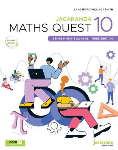 Cover image for Jacaranda Maths Quest 10 Stage 5 NSW Syllabus, 3e learnON and print