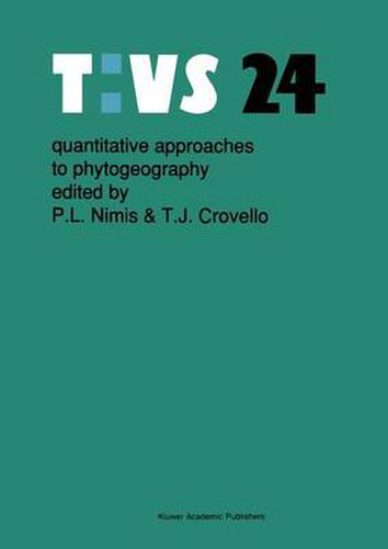 Cover image for Quantitative approaches to phytogeography