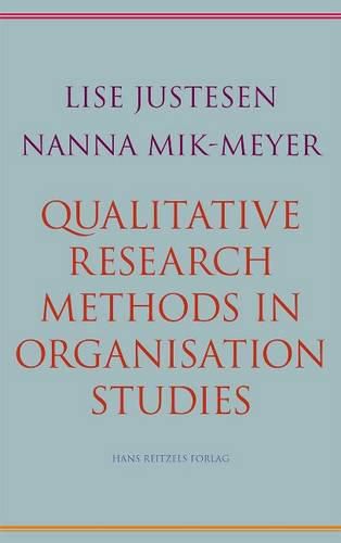 Cover image for Qualitative Research Methods in Organisation Studies