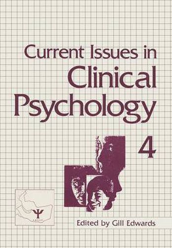 Cover image for Current Issues in Clinical Psychology: Volume 4