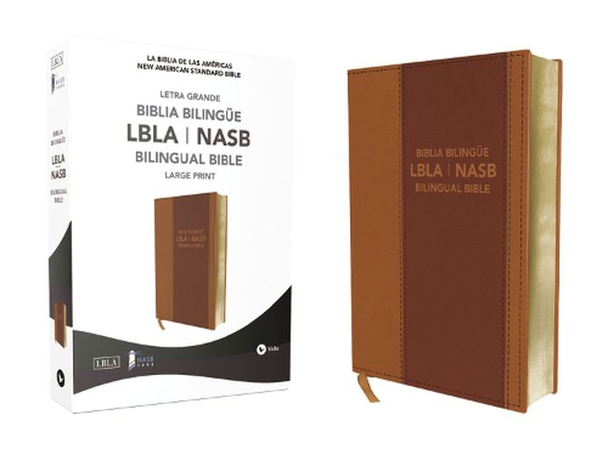 Cover image for Lbla - La Biblia de Las Americas / New American Standard Bible - Biblia Bilingue, Leathersoft, Cafe