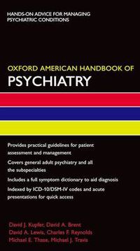 Cover image for Oxford American Handbook of Psychiatry