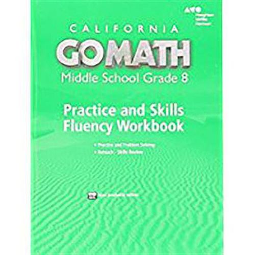 Cover image for Practice Fluency Workbook Grade 8