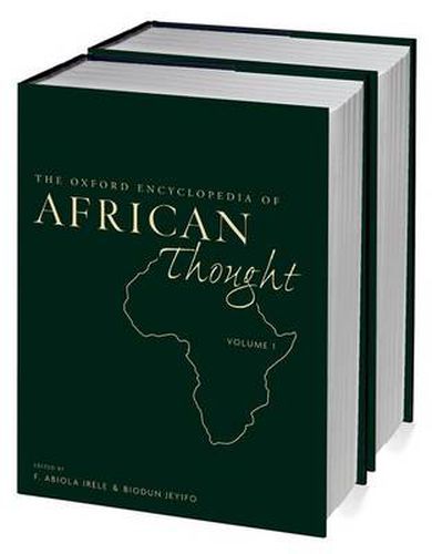 Cover image for The Oxford Encyclopedia of African Thought: 2-volume set