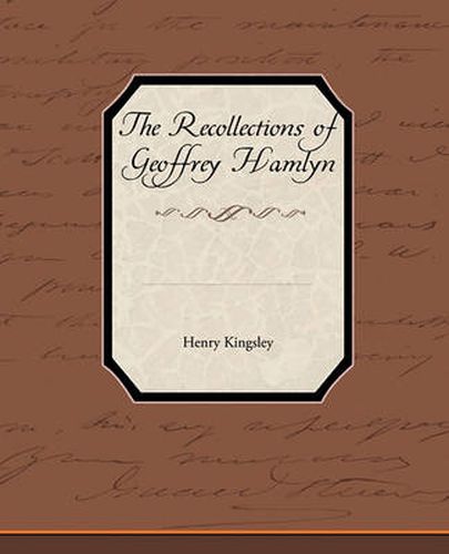 Cover image for The Recollections of Geoffrey Hamlyn