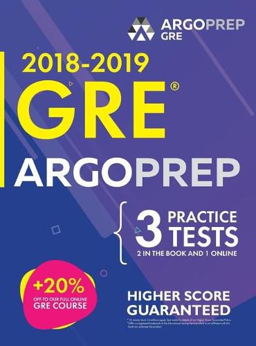 Cover image for GRE by ArgoPrep: GRE Prep 2018 + 14 Days Online Comprehensive Prep Included + Videos + Practice Tests GRE Book 2018-2019 GRE Prep by ArgoPrep