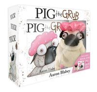 Cover image for Pig the Grub Mini Boxed Set with Plush