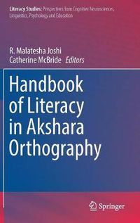 Cover image for Handbook of Literacy in Akshara Orthography