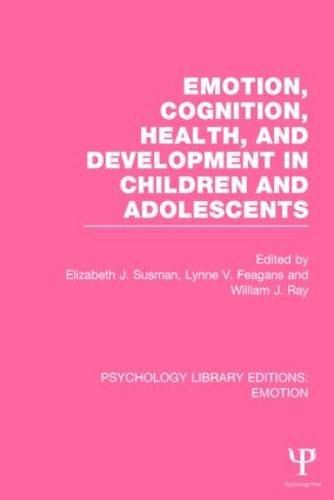 Cover image for Emotion, Cognition, Health, and Development in Children and Adolescents