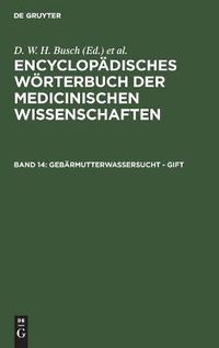 Cover image for Gebarmutterwassersucht - Gift