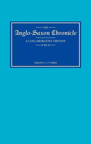 Anglo-Saxon Chronicle 6 MS D