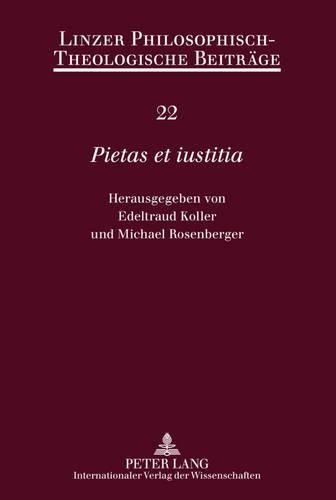 Cover image for Pietas Et Iustitia: Festschrift Fuer Ferdinand Reisinger