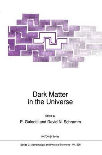 Cover image for Dark Matter in the Universe