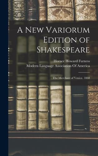 A New Variorum Edition of Shakespeare