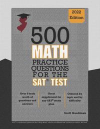 Cover image for Jersey Scholar's 500 Math Practice Questions for the SAT Test