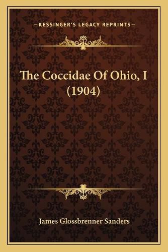 The Coccidae of Ohio, I (1904)