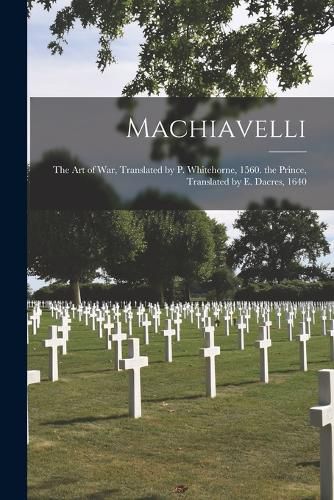 Cover image for Machiavelli