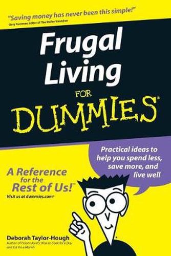 Cover image for Frugal Living for Dummies